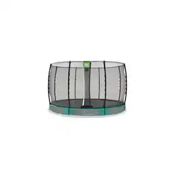 Netto Marken-Discount EXIT Allure Classic Bodentrampolin ø366cm - grün Angebot