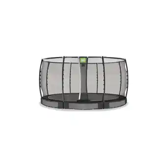 Netto Marken-Discount EXIT Allure Premium Bodentrampolin ø427cm - schwarz Angebot