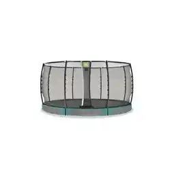 Netto Marken-Discount EXIT Allure Premium Bodentrampolin ø427cm - grün Angebot
