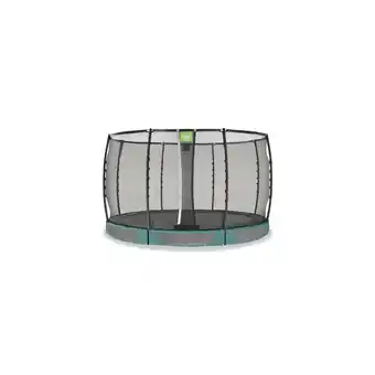 Netto Marken-Discount EXIT Allure Premium Bodentrampolin ø366cm - grün Angebot