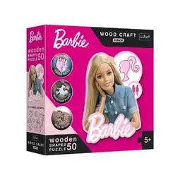 Netto Marken-Discount Barbie Puzzle aus Holz 50 Teile für kreative Puzzler ab 5 Jahren Angebot