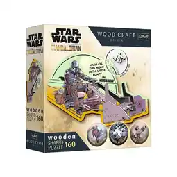 Netto Marken-Discount Star Wars Holzpuzzle The Mandalorian Reunite 160-teiliges Puzzle Angebot
