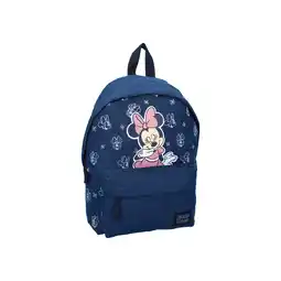 Netto Marken-Discount Disney Minnie Mouse Rucksack – Blauer Kinderrucksack Schulrucksack Angebot