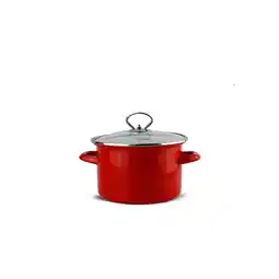 Netto Marken-Discount Kochtopf Metallic Red 20 cm – Robust, Induktionsgeeignet & Spülmaschin Angebot