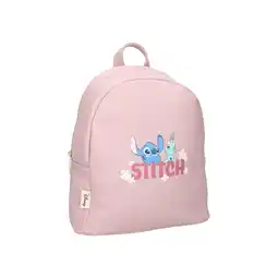 Netto Marken-Discount Lilo & Stitch Rucksack rosa Kinderrucksack 30 x 26 x 10 cm Angebot