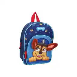 Netto Marken-Discount PAW Patrol 3D Kinder-Rucksack Chase mit Ohren – Blau – für Schule & Fr Angebot