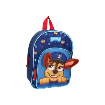 Netto Marken-Discount PAW Patrol 3D Kinder-Rucksack Chase mit Ohren – Blau – für Schule & Fr Angebot
