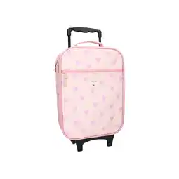 Netto Marken-Discount Kidzroom Kindertrolley mit Herzmotiv Koffer für Kinder Rollkoffer 41×3 Angebot