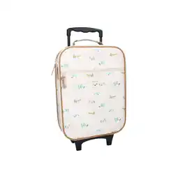 Netto Marken-Discount Kidzroom Kindertrolley mit Flugzeug-Print Koffer für Kinder Rollkoffer Angebot