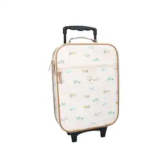 Netto Marken-Discount Kidzroom Kindertrolley mit Flugzeug-Print Koffer für Kinder Rollkoffer Angebot