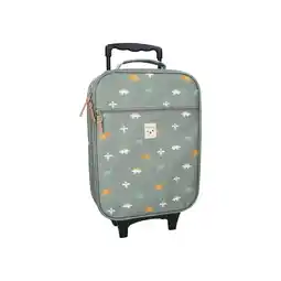 Netto Marken-Discount Kidzroom Kindertrolley mit Dino-Print Koffer für Kinder Rollkoffer 41× Angebot