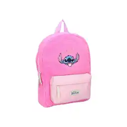 Netto Marken-Discount Stitch Rucksack So Charming Rosa Plüschrucksack mit goldenen Details Angebot
