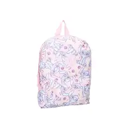 Netto Marken-Discount Stitch Rucksack Friends first Rosa Schultasche mit goldenen Details Angebot