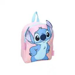 Netto Marken-Discount Stitch Rucksack Fluffy Friends Rosa Schultasche mit goldenen Details Angebot