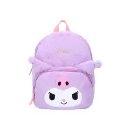 Netto Marken-Discount Kuromi Rucksack Fluffy Festival – Plüschrucksack für Alltag & Freizeit Angebot