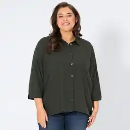 NKD Damen-Bluse mit Leinen, große Größen Angebot