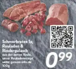 inkoop Schmorbraten 1a, Rouladen & Rindergulasch Angebot
