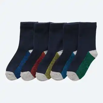 NKD Jungen-Socken mit Baumwolle, 5er Pack Angebot