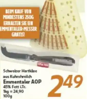 inkoop Emmentaler AOP Angebot