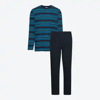 NKD Herren-Pyjama mit Streifen, 2-teilig Angebot