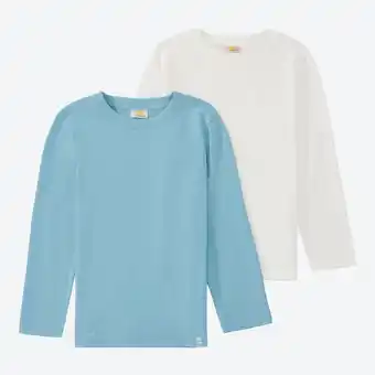 NKD Kinder-Langarmshirt aus Baumwolle, 2er-Pack Angebot