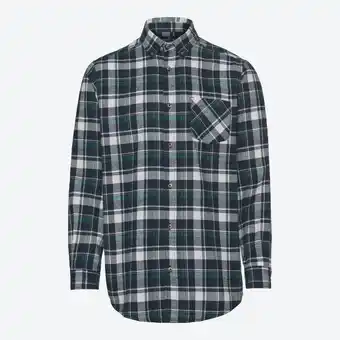 NKD Herren-Langarm-Flanellhemd mit Kentkragen Angebot