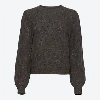 NKD Damen-Ajour-Pullover mit Lurex-Effektgarn Angebot