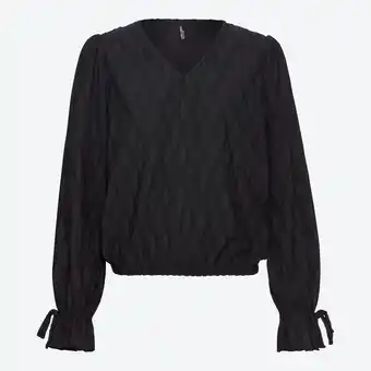 NKD Damen-Langarmshirt mit V-Ausschnitt Angebot
