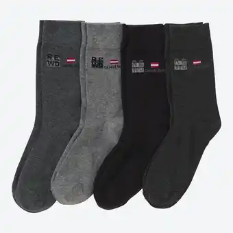 NKD Herren-Socken mit hohem Baumwollanteil, 4er-Pack Angebot