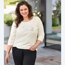 NKD Damen-Langarmshirt mit Druck, große Größen Angebot