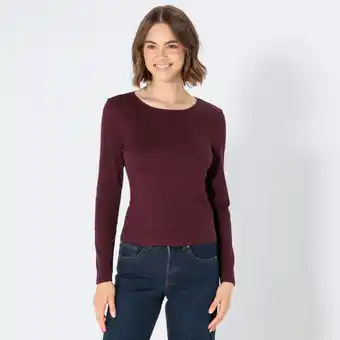 NKD Damen-Langarmshirt mit Ripp-Struktur Angebot