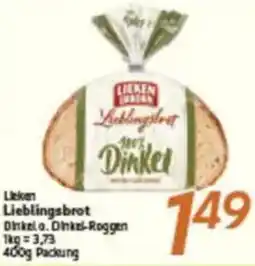 inkoop Lieken Lieblingsbrot Angebot