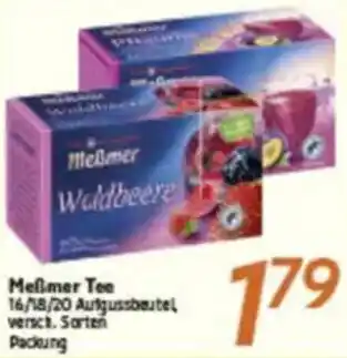 inkoop Meßmer Tee Angebot