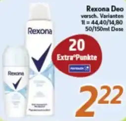 inkoop Rexona Deo Angebot