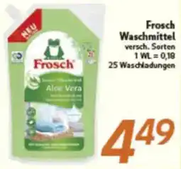 inkoop Frosch Waschmittel Angebot