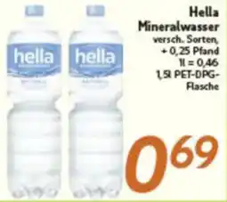 inkoop Hella Mineralwasser Angebot