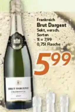 inkoop Frankreich Brut Dargent Sekt Angebot