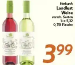 inkoop Herkunft Landlust Weine Angebot