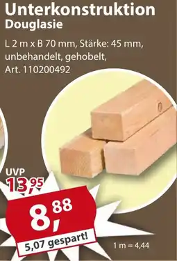 Sonderpreis Baumarkt Unterkonstruktion Douglasie Angebot