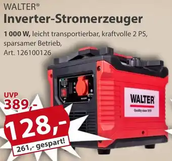 Sonderpreis Baumarkt WALTER Inverter-Stromerzeuger Angebot