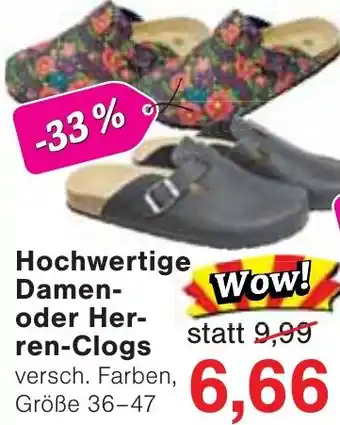 Jawoll Hochwertige Damen oder Herren-Clogs Angebot