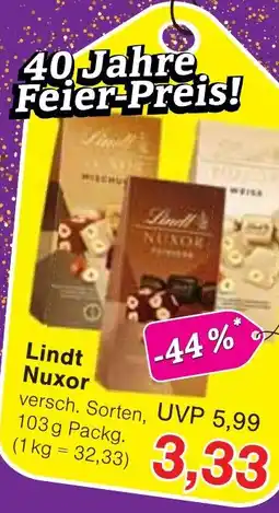 Jawoll Lindt Nuxor Angebot