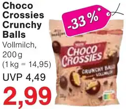 Jawoll Choco Crossies Crunchy Balls Angebot