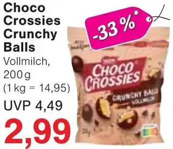 Jawoll Choco Crossies Crunchy Balls Angebot