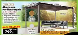 Norma Aluminium-Pavillon Pergola Angebot