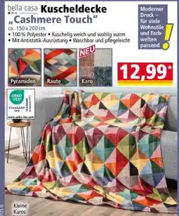 Norma Kuscheldecke Cashmere Touch Angebot