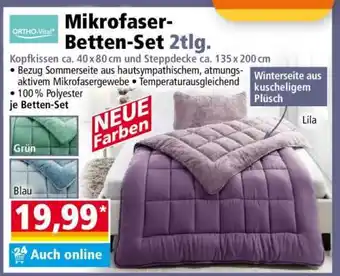 Norma Mikrofaser-Betten-Set 2tlg Angebot