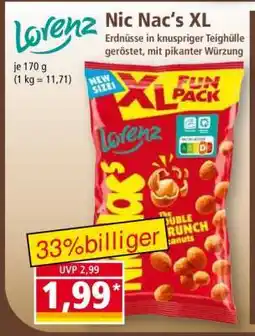 Norma Nic Nac’s XL Angebot