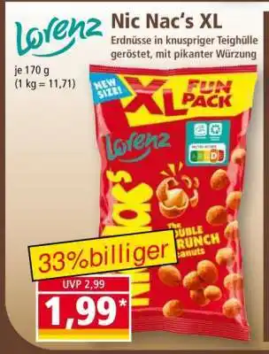 Norma Nic Nac’s XL Angebot