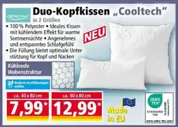 Norma Duo-Kopfkissen „Cooltech“ Angebot